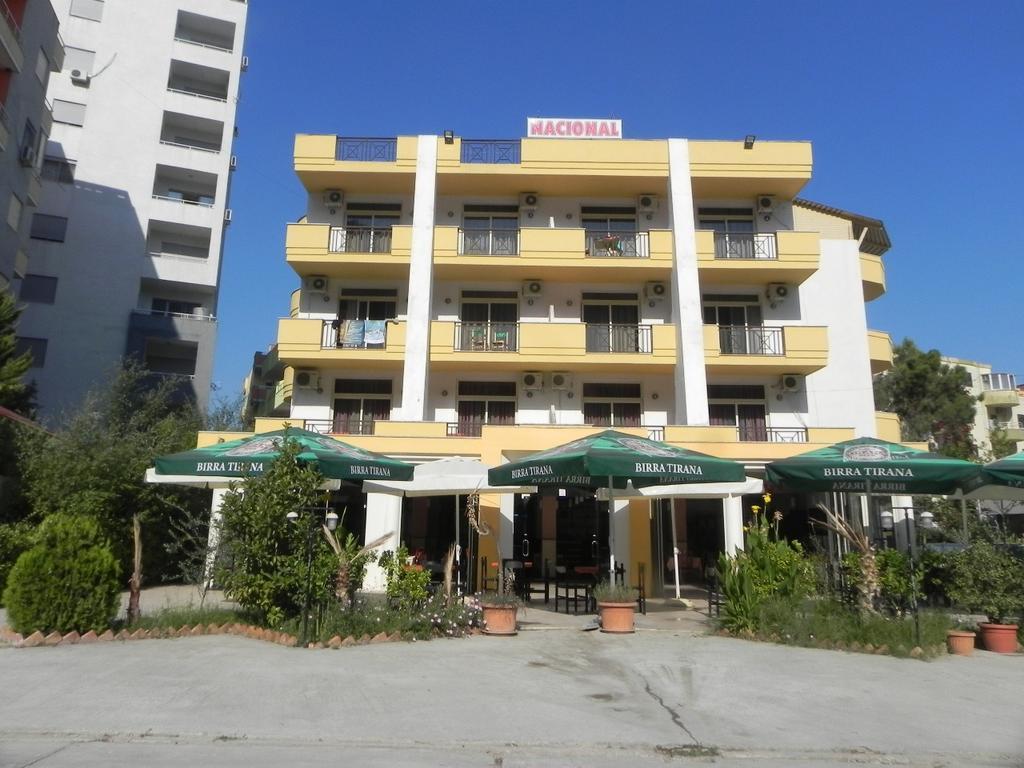 Hotel Nacional Durrës Exterior foto